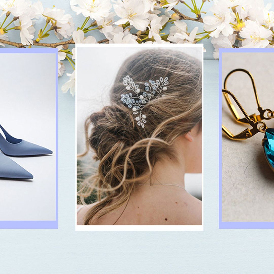 12 unique ideas for that 'something blue' item on your wedding day