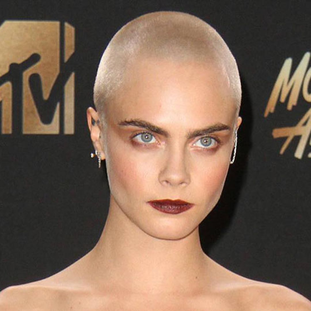 Cara Delevingne channels gritty glamour at MTV Awards