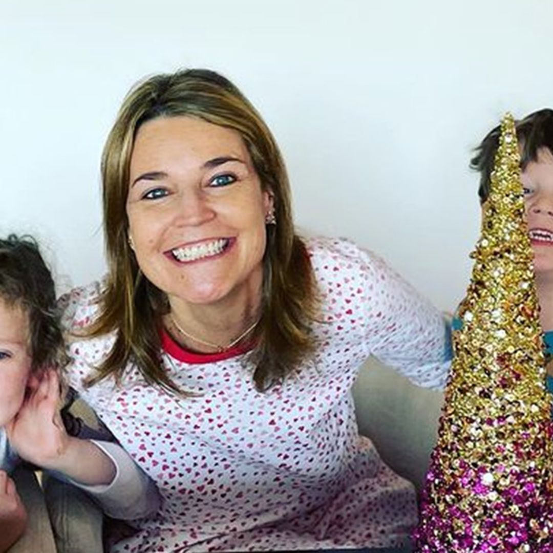 Savannah Guthrie's children join her at work with adorable results