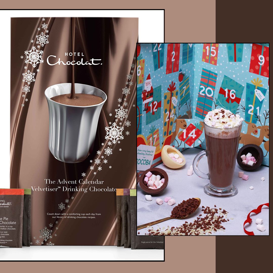 5 Best hot chocolate advent calendars for a chocoholic - from Hotel Chocolat Velvetiser Advent to John Lewis & Amazon