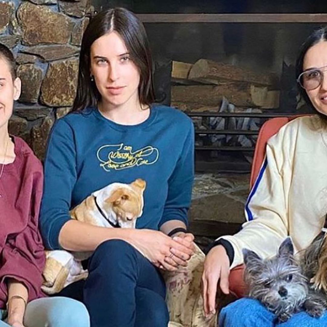 Demi Moore sparks concern amongst fans with family Christmas picture