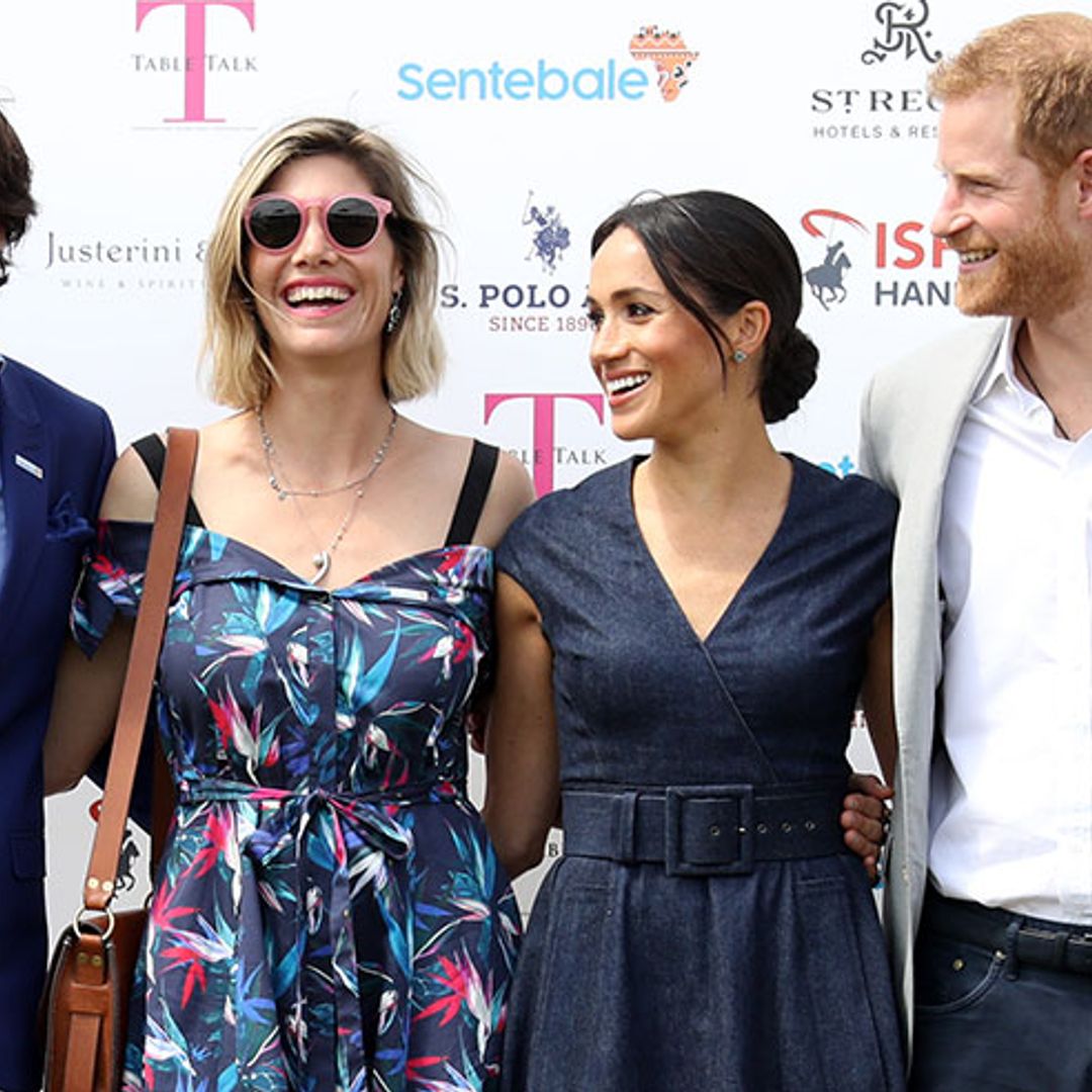 Meghan Markle cheers on Prince Harry at the polo – live updates