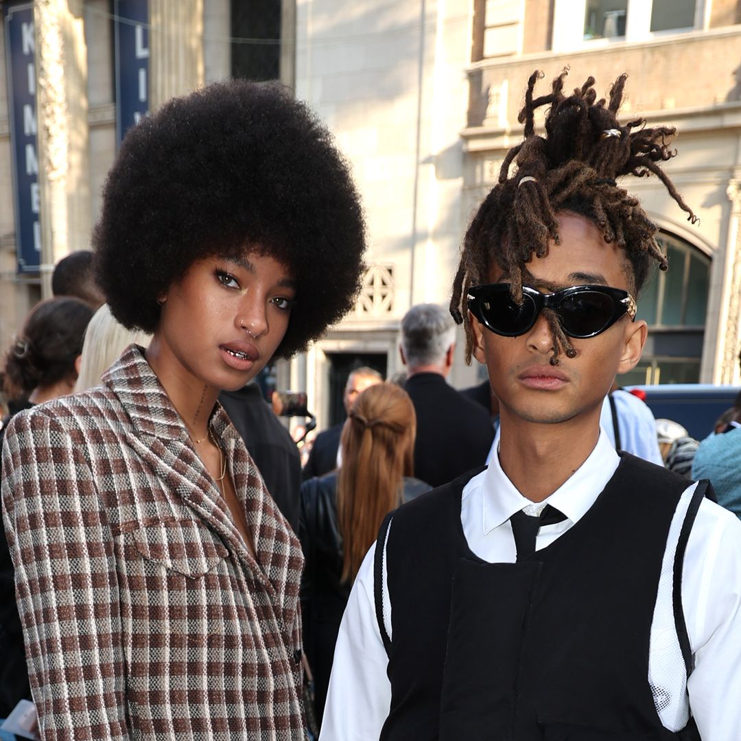 Willow Smith showcases natural curly locks in stunning selfie as she supports older brother Jaden Smith