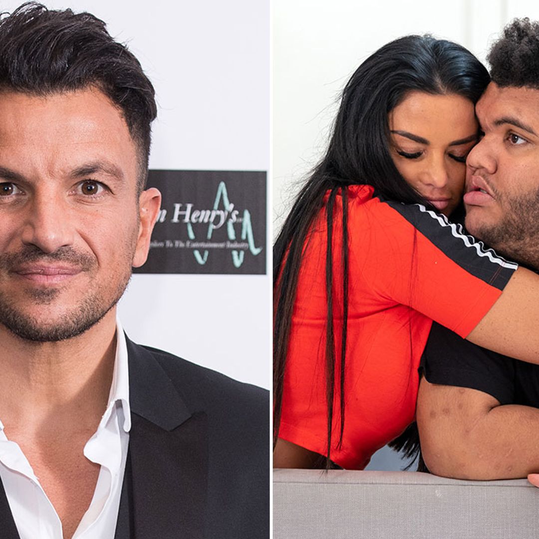 Peter Andre's heartwarming message to Harvey Price after emotional documentary revealed