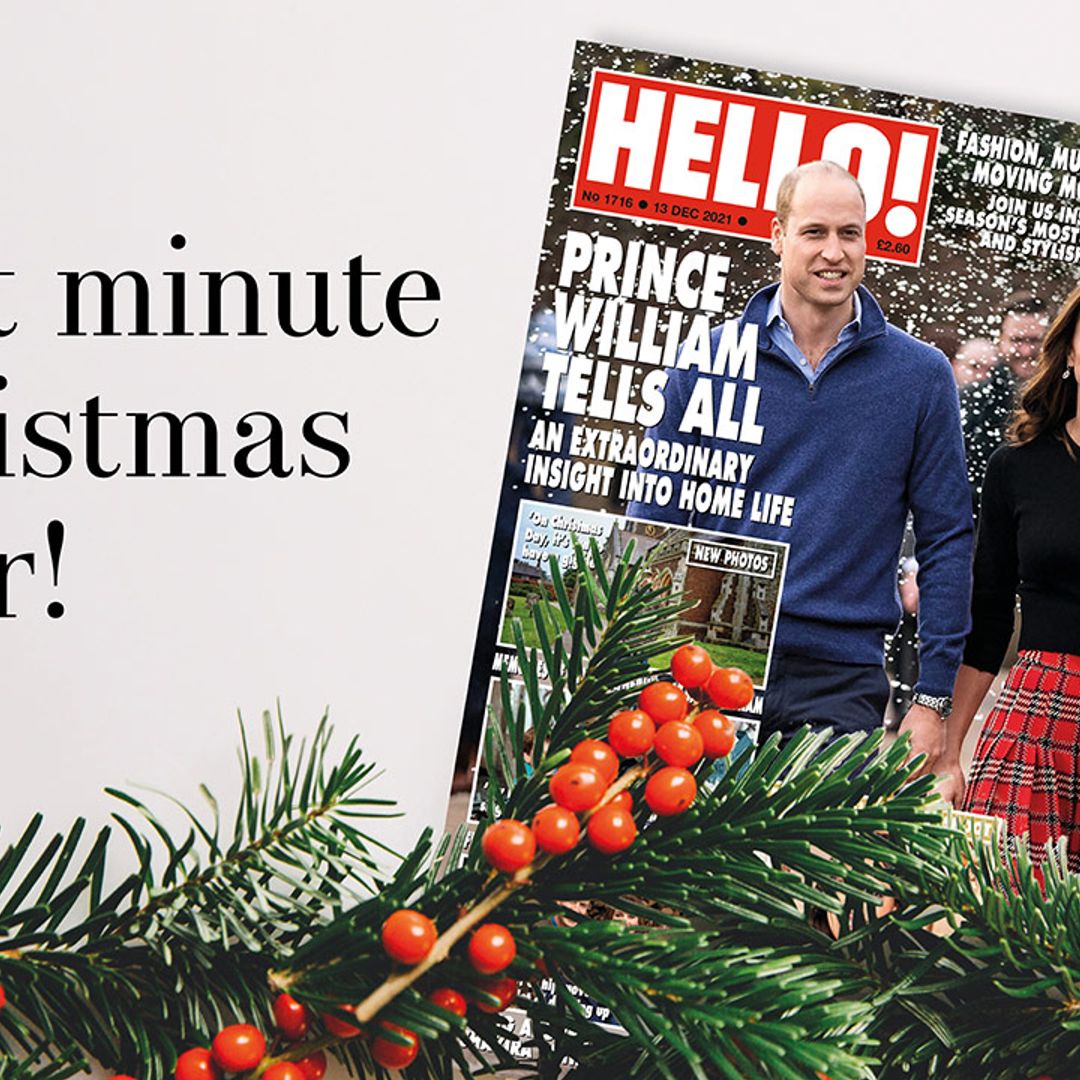 Last chance to purchase the ultimate gift this Christmas – the HELLO! Christmas subscription offer ends soon!