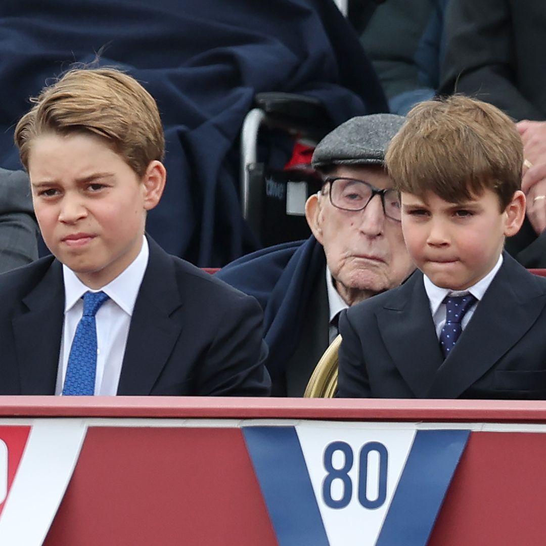 Prince Louis copies Prince George in relatable VE Day sibling moment