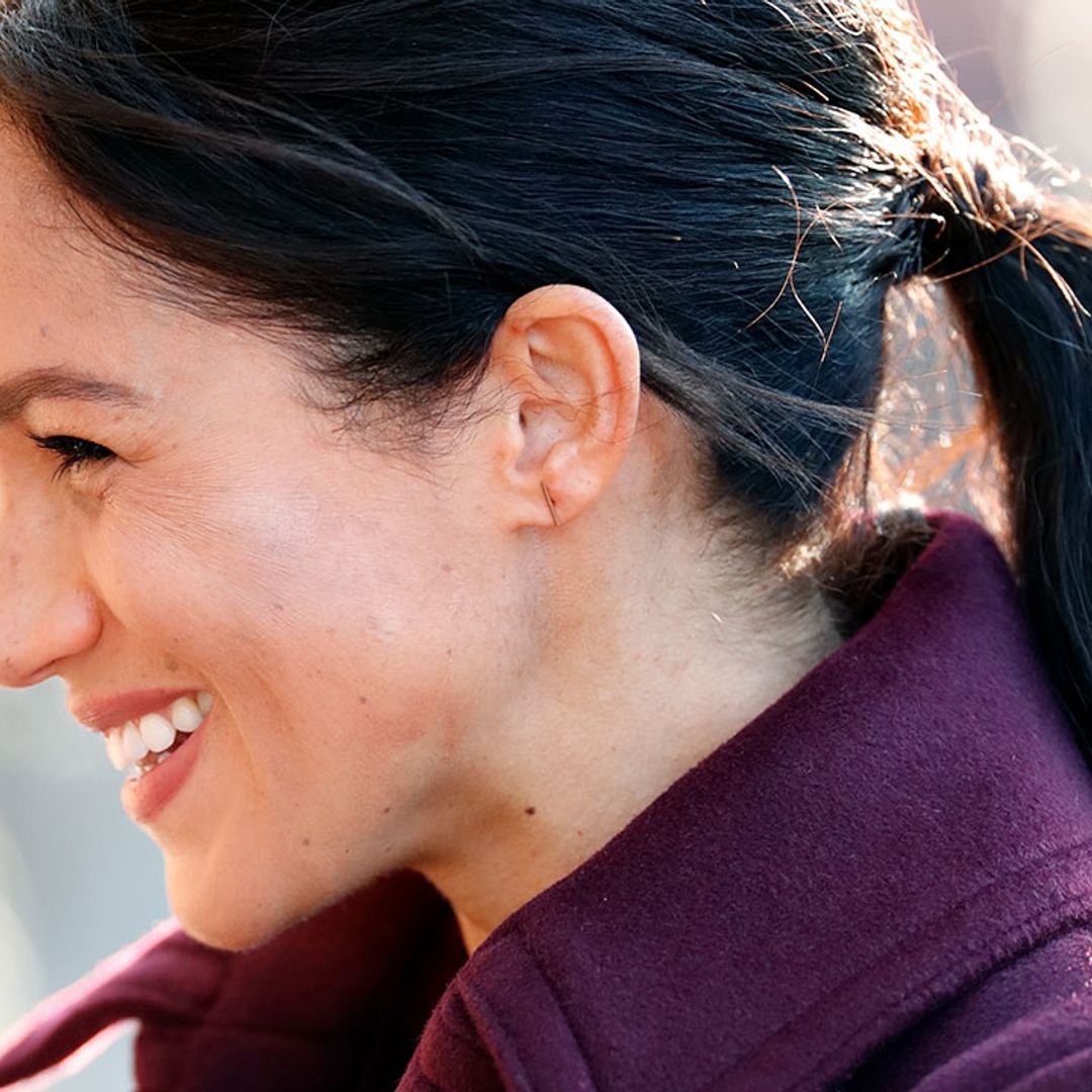 Spotted: One of Meghan Markle's favourite hairstyles at Couture Fashion Week