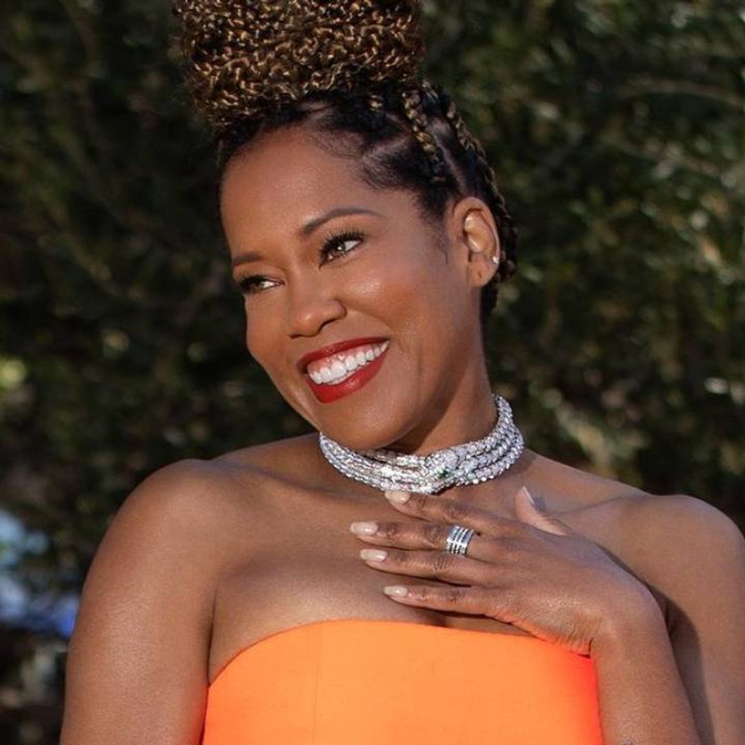 Regina King's stunning neon gown has fans saying the same thing