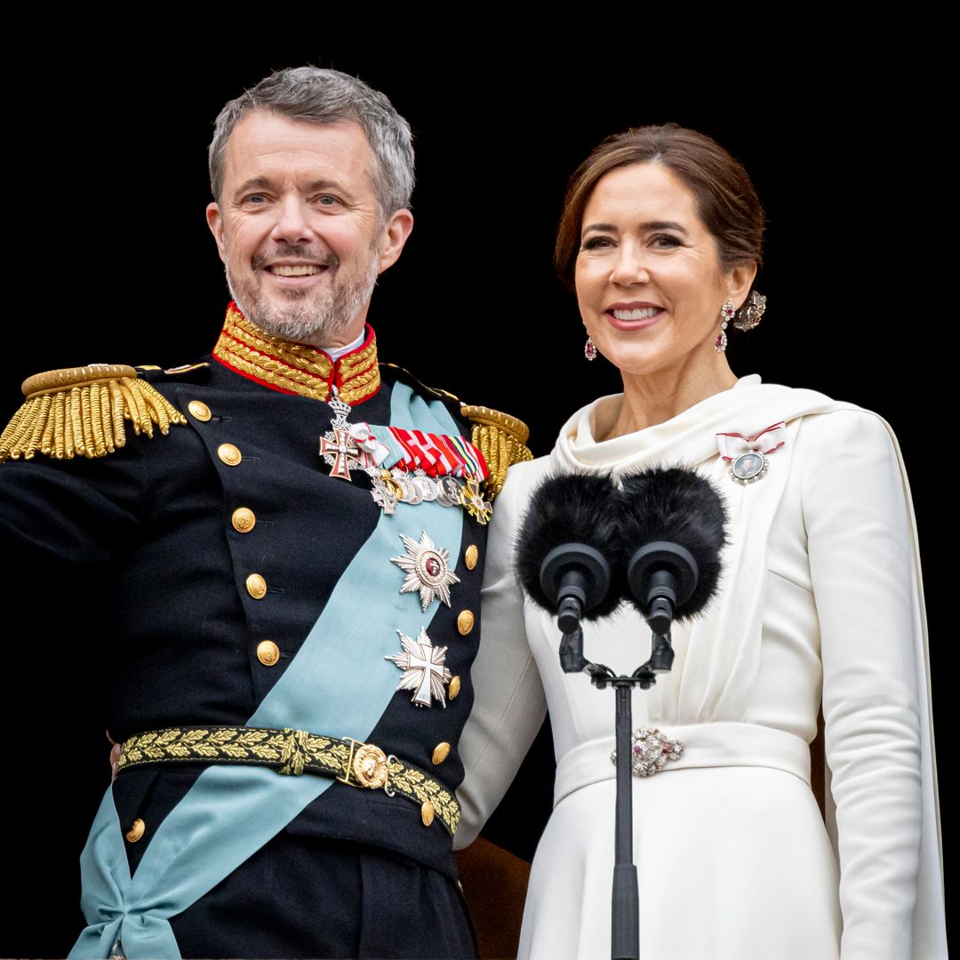 Queen Mary and King Frederik appear to address gala portrait photoshop rumours