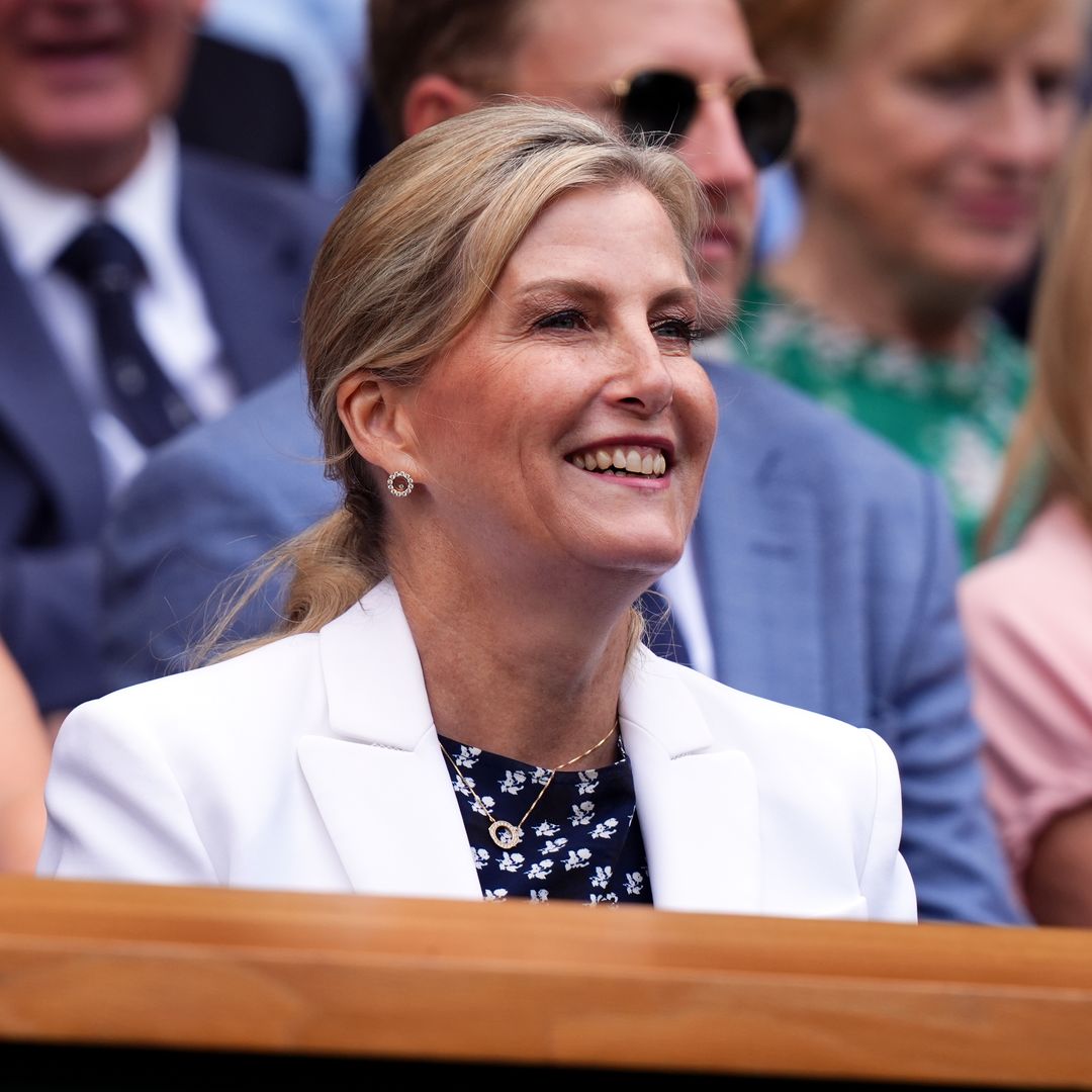 Who is in the royal box at Wimbledon 2025 today?