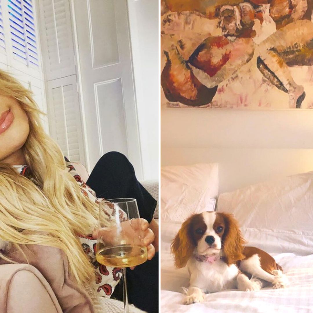 Emily Atack's stylish new home is so different from her last