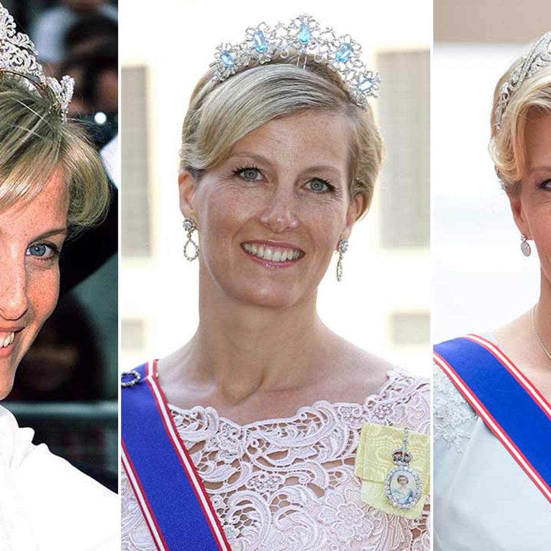 15 times the Countess of Wessex has wowed in a tiara