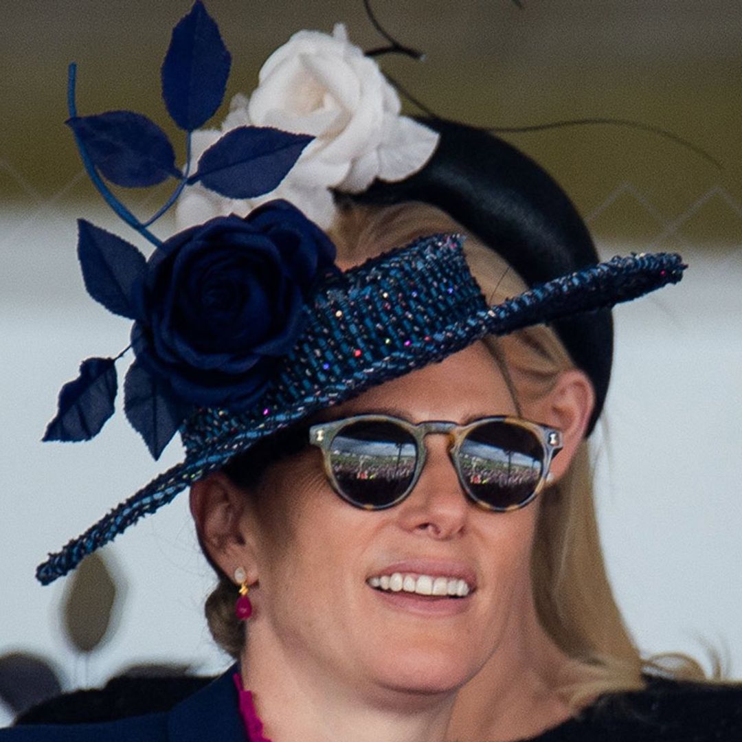 Zara Tindall wows in fitted jacket and trousers at Grand National appearance