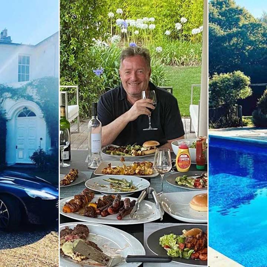 Piers Morgan's incredible swimming pool revealed ahead of heatwave