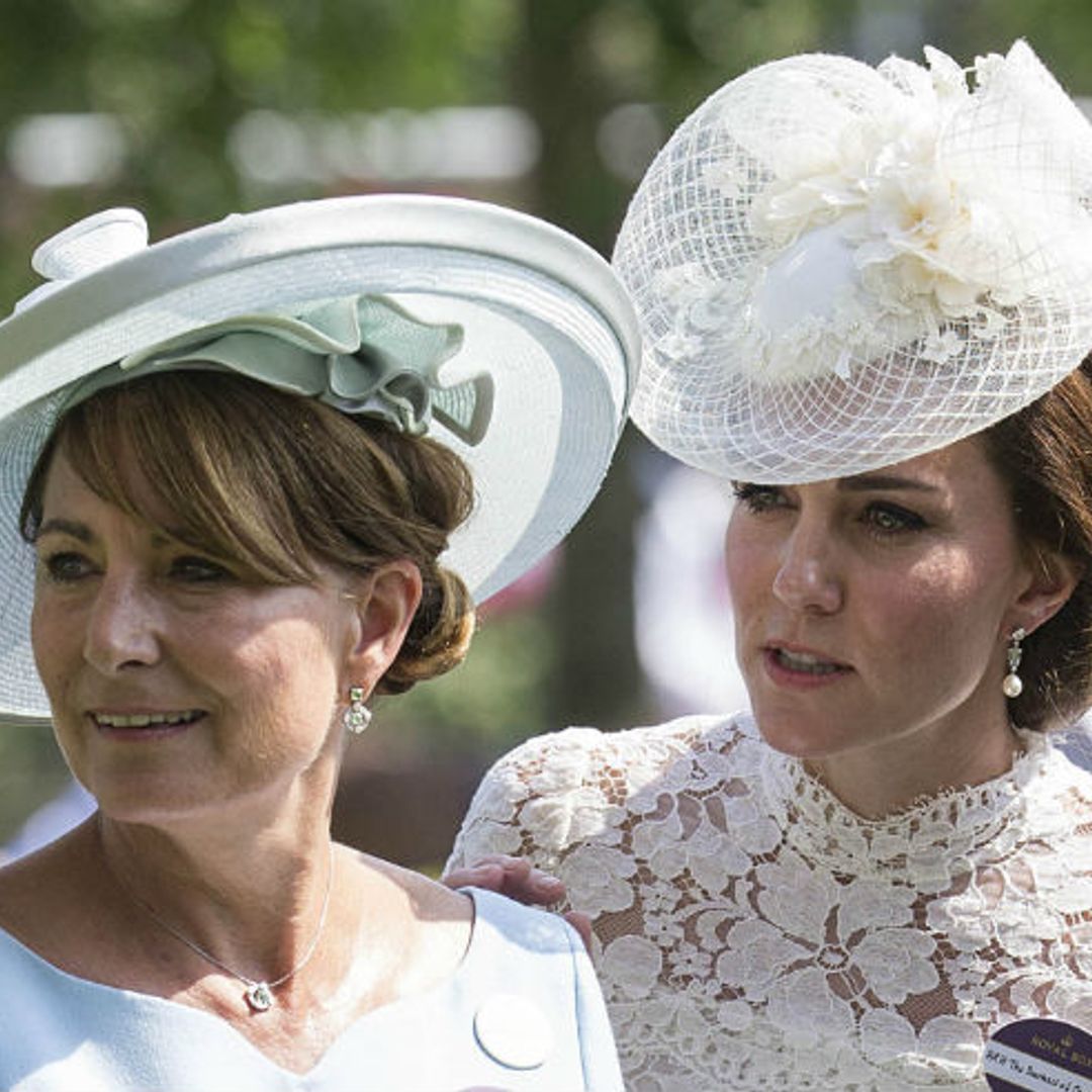 Carole Middleton recycles hat worn to Kate and William’s wedding at Royal Ascot