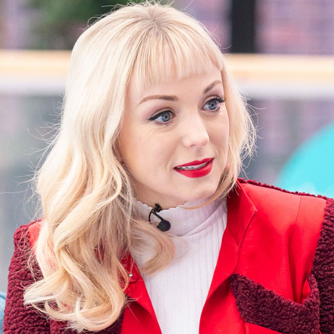 Call the Midwife's Helen George shares throwback baby bump photo as she reflects on 'painful' pregnancy