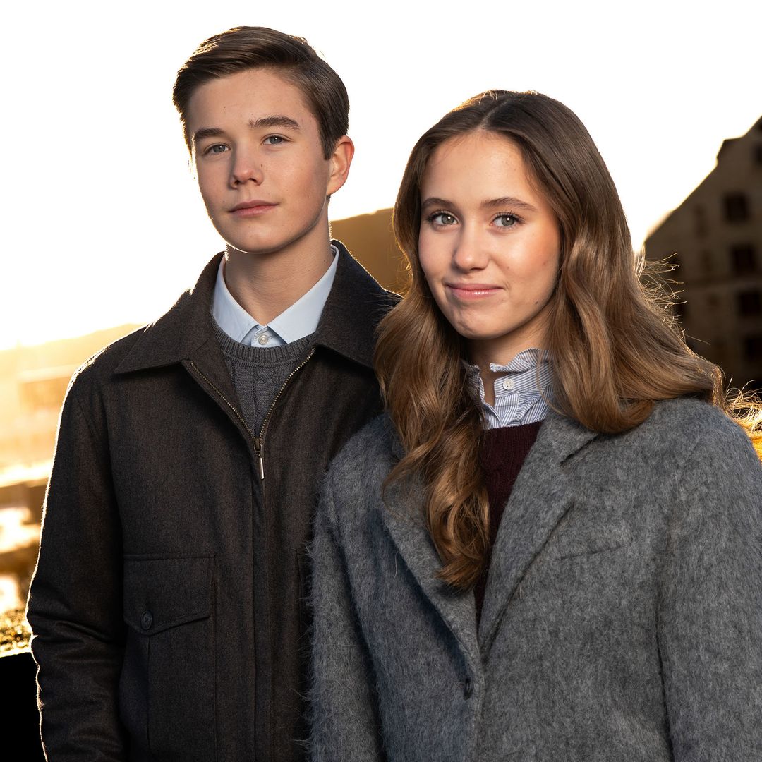 Royal twins Princess Josephine and Prince Vincent turn 15 - but celebrate miles apart