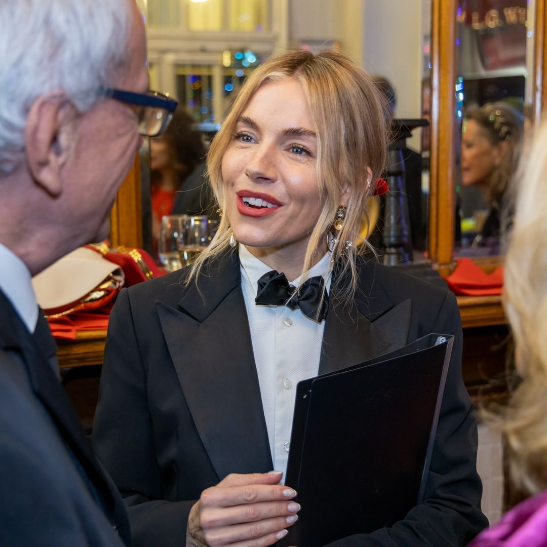 Sienna Miller’s androgynous power tuxedo is the look everyone's talking about