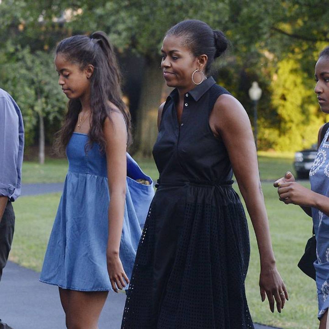Michelle Obama reveals worries for daughters Malia and Sasha