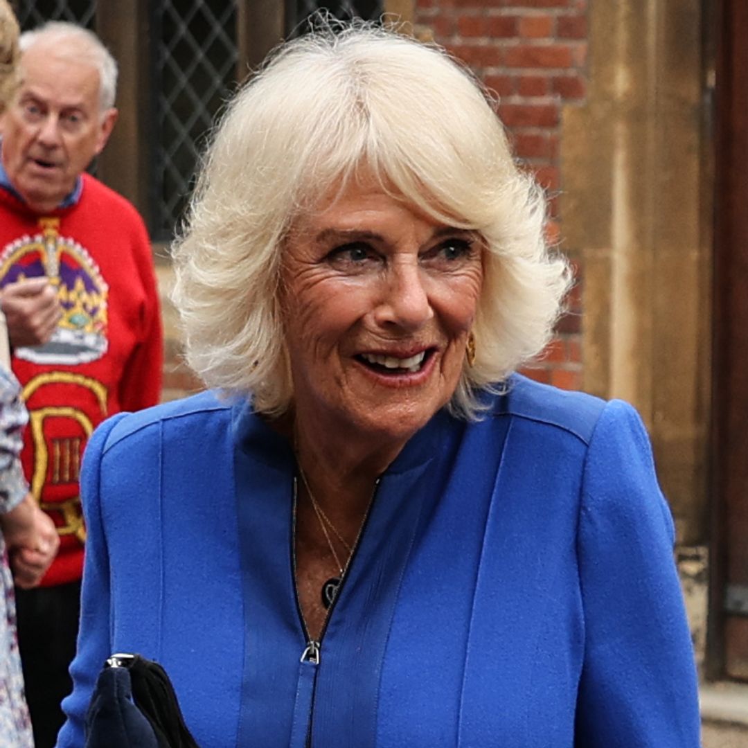 Queen Camilla surprises royal fans with seriously statement wide-leg jumpsuit