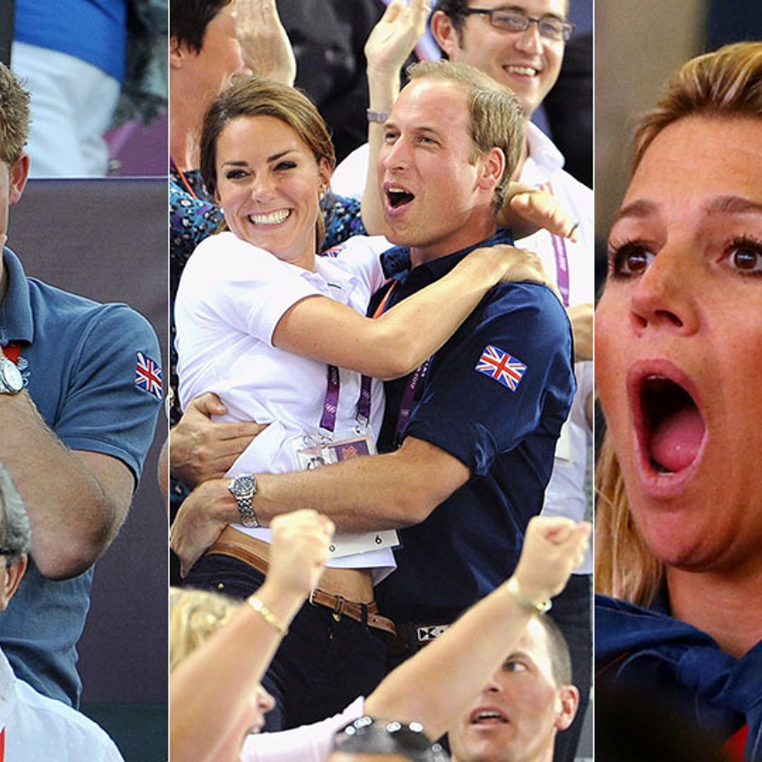 Royals around the world having fun at the Olympics through the years
