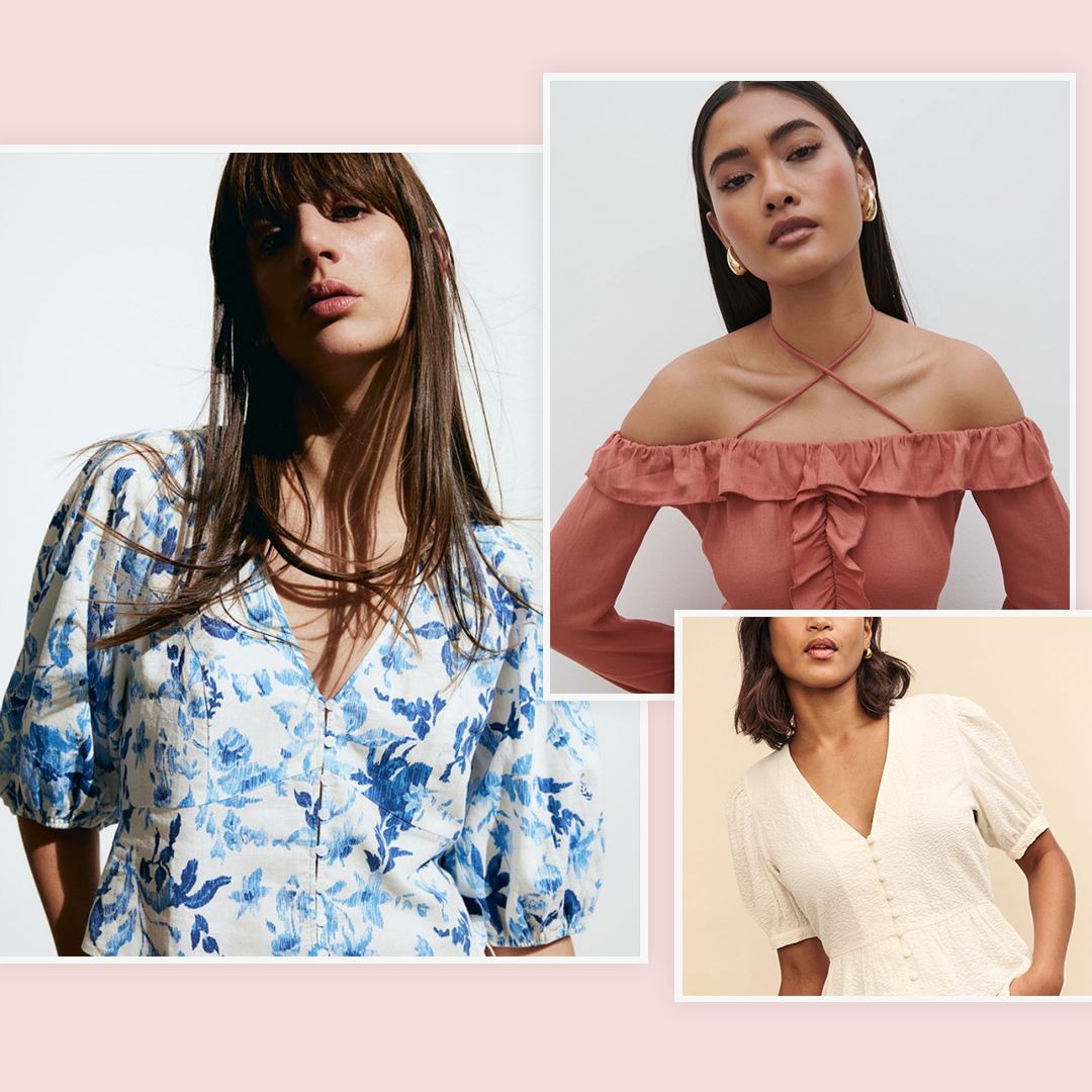 12 pretty tops to elevate your jeans this spring