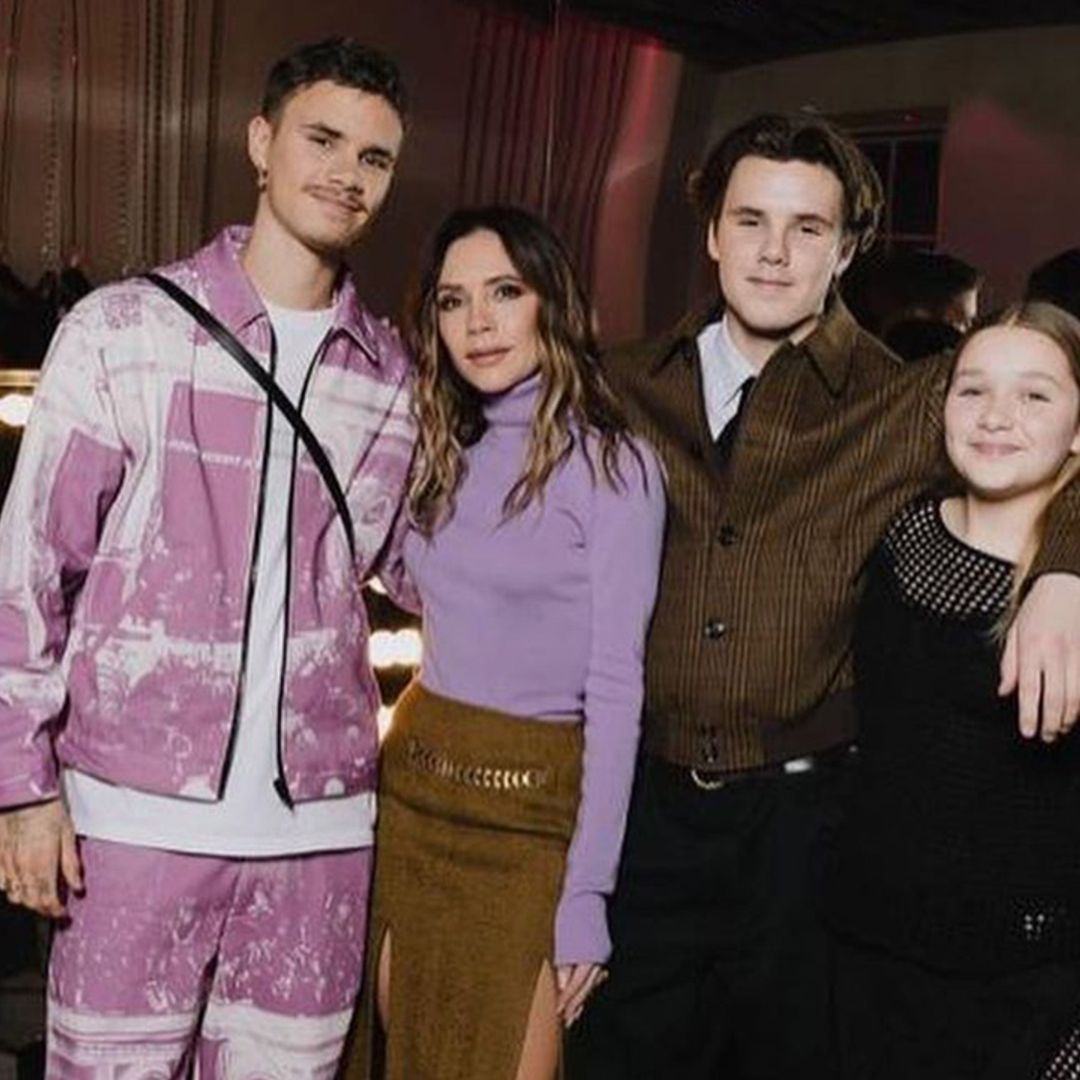 Victoria Beckham stages stylish Beckham family outing at her brand's Christmas party
