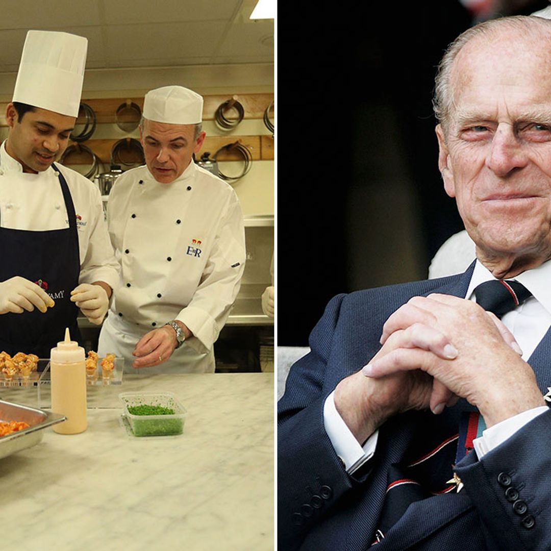Prince Philip's unexpected visits to palace kitchens revealed by chef