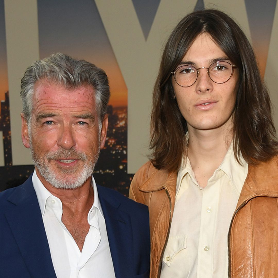Pierce Brosnan's model son Dylan looks so different with short hair