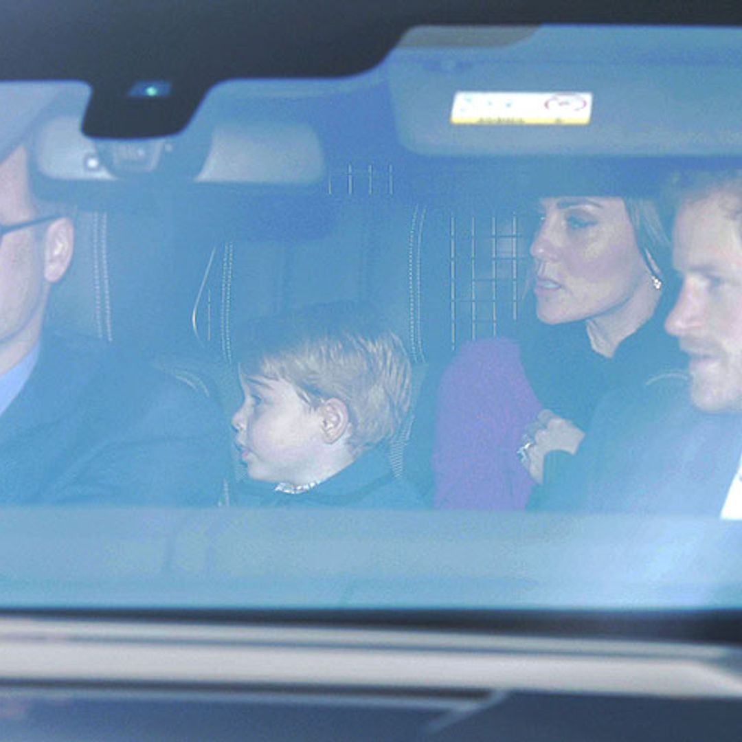 Prince George and Princess Charlotte steal the show at Buckingham Palace Christmas party