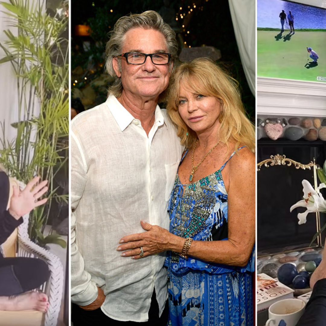 Tour Goldie Hawn and Kurt Russell's seriously stylish LA love nest