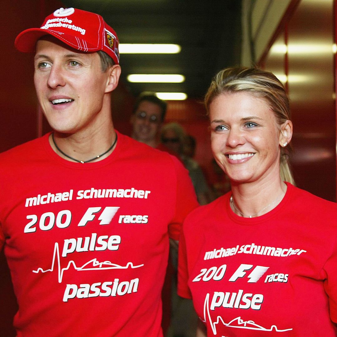 Michael Schumacher's rarely seen daughter Gina-Maria and protégé son Mick