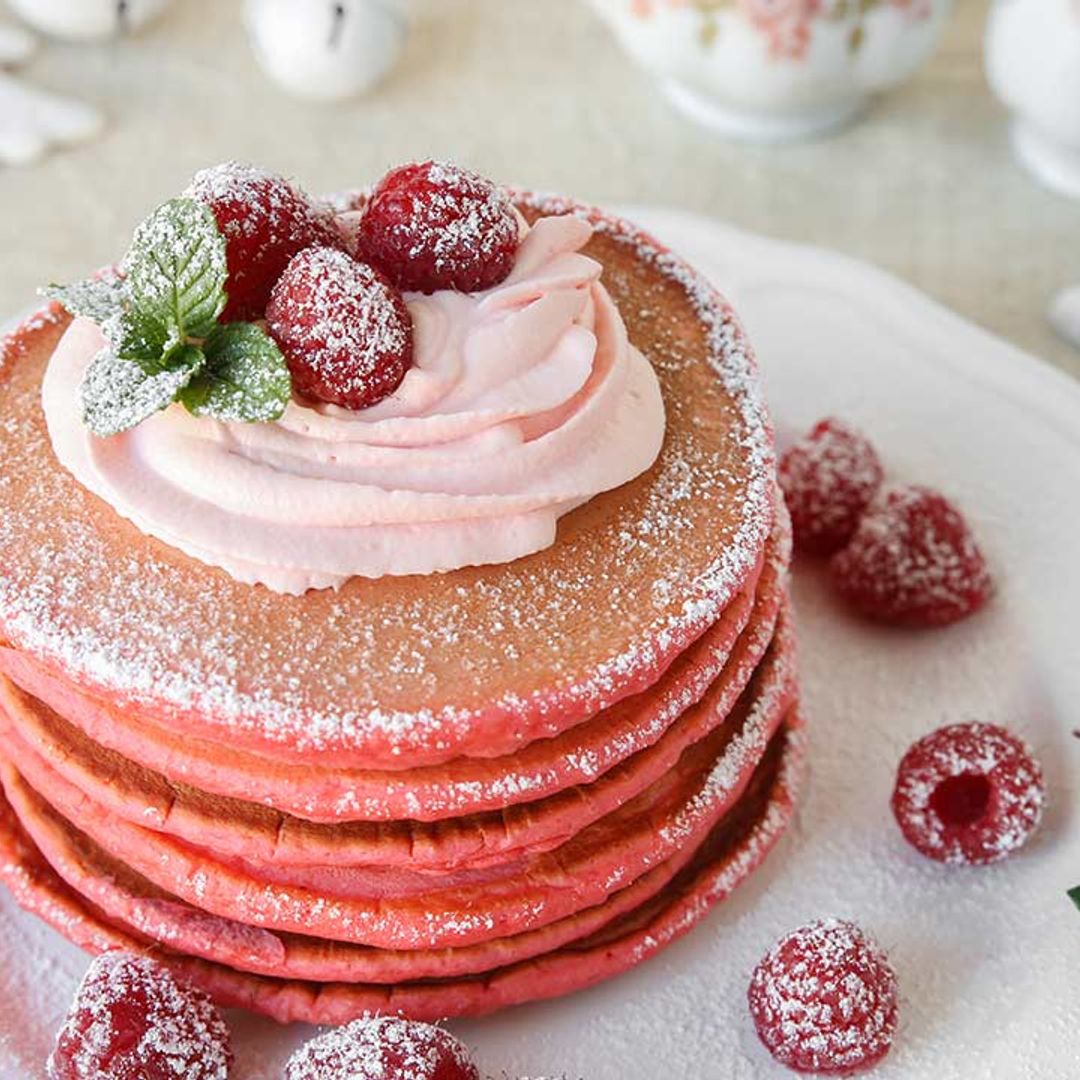 How to make pink pancakes to show off on your Instagram feed this Pancake Day