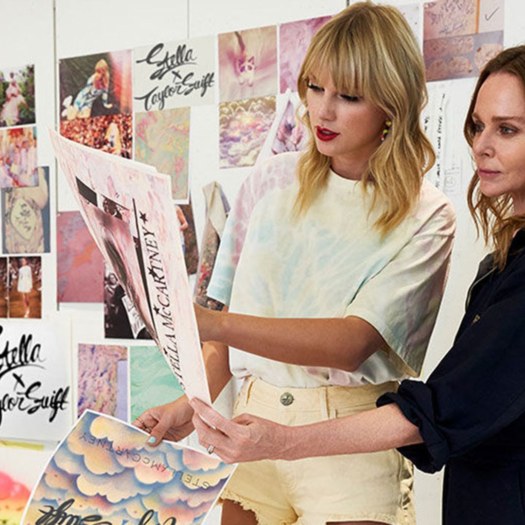 Get ready. The Stella McCartney and Taylor Swift collab collection is about to drop