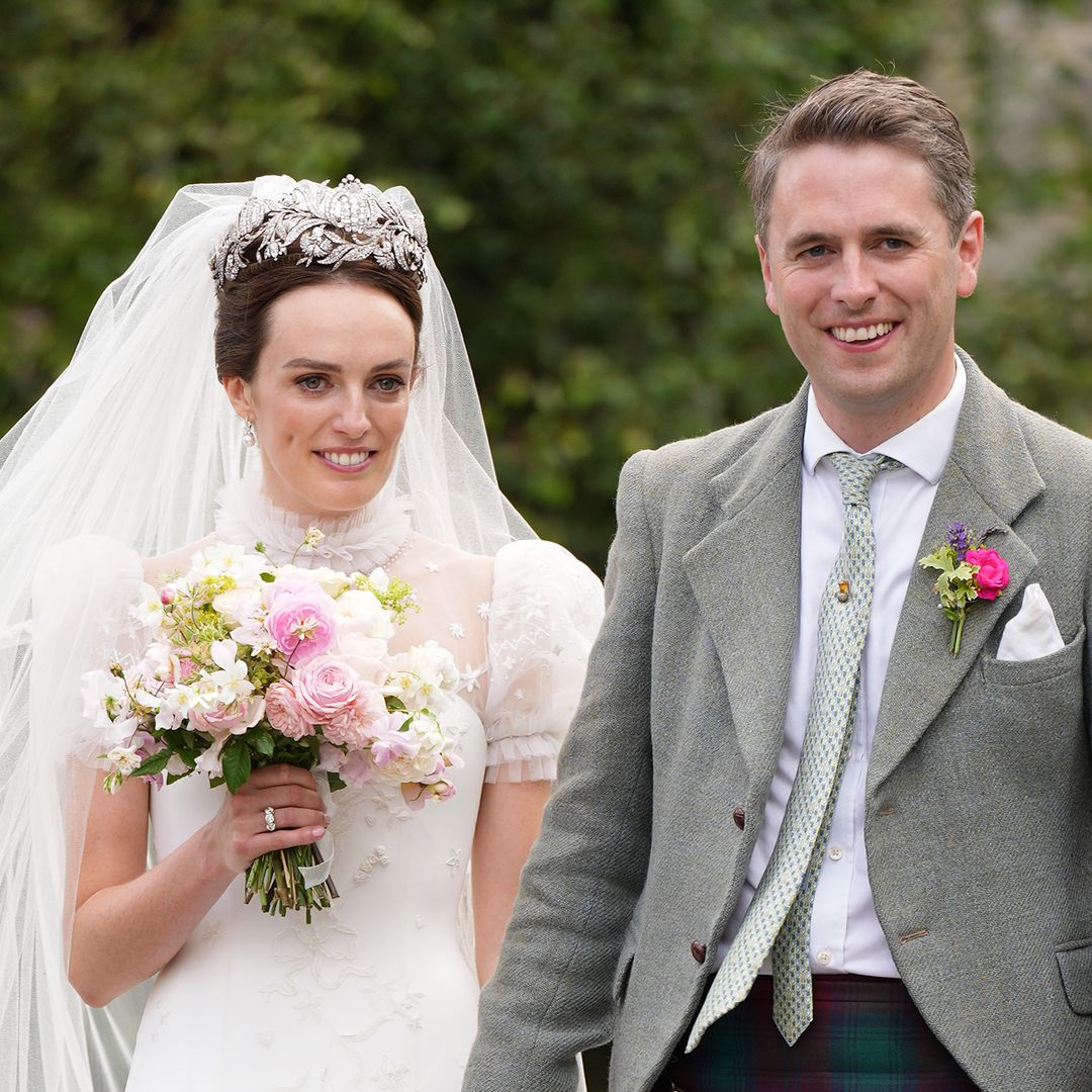The Duke of Rutland's daughter is a fairytale bride in mermaid gown – best photos