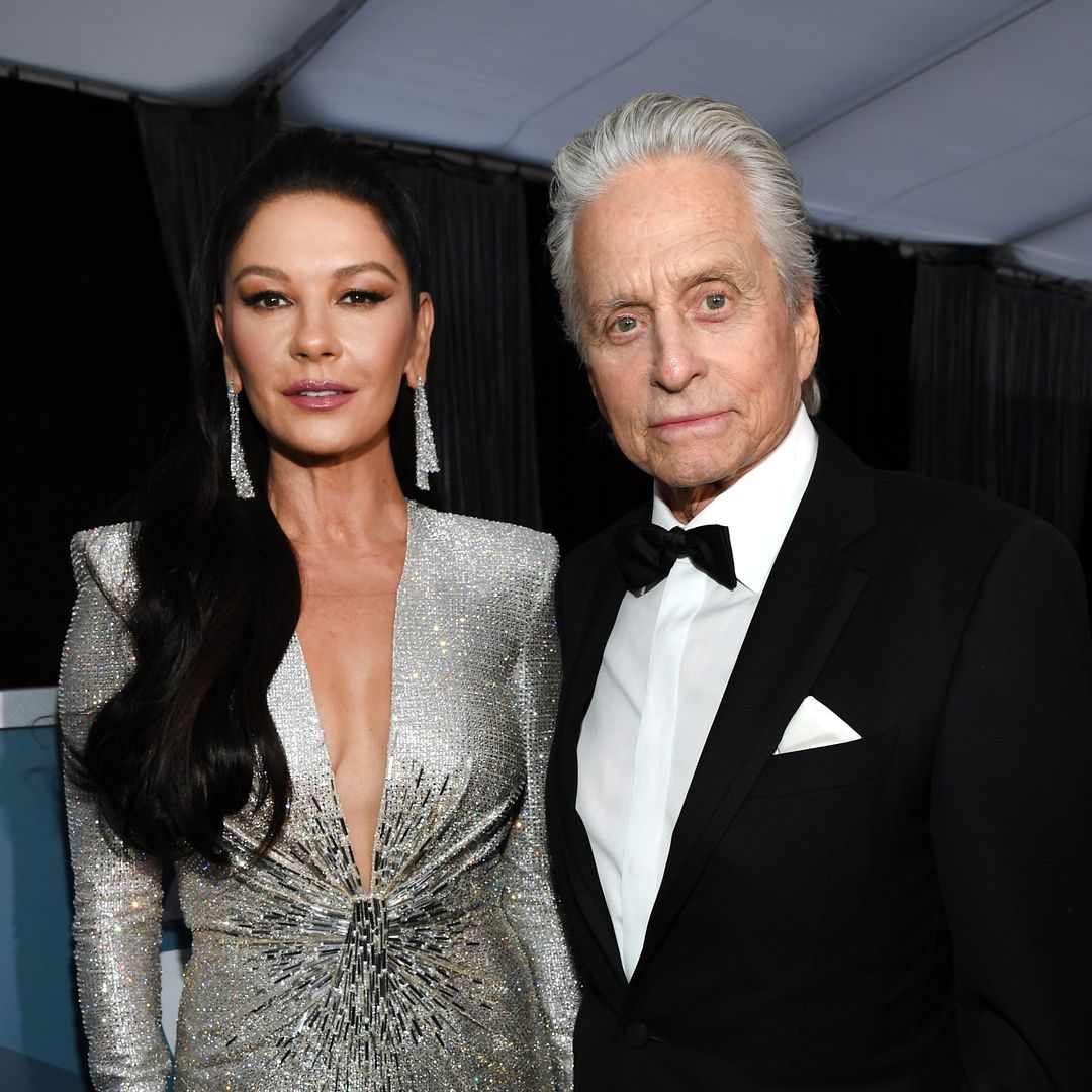 Catherine Zeta-Jones reacts to tragic news after shared birthday celebrations with Michael Douglas