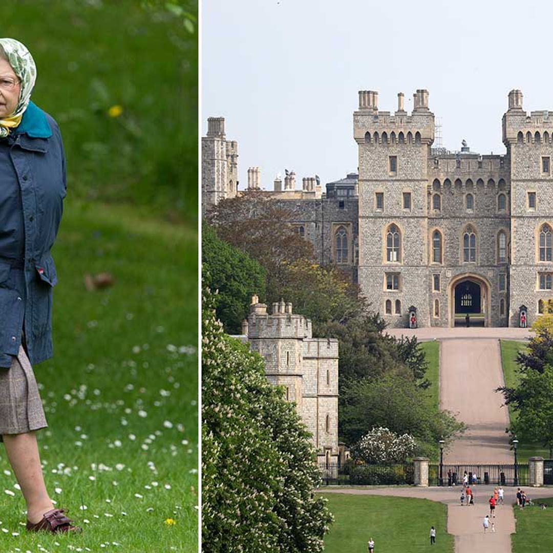 The Queen shares video tour of private garden at home inside Windsor Castle