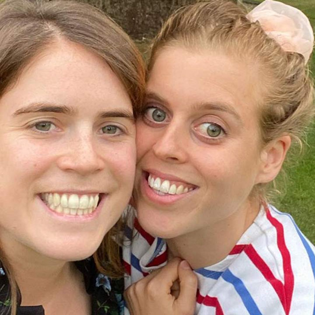 'Proud sister' Princess Eugenie shares sweet photos of Beatrice and her wedding dress