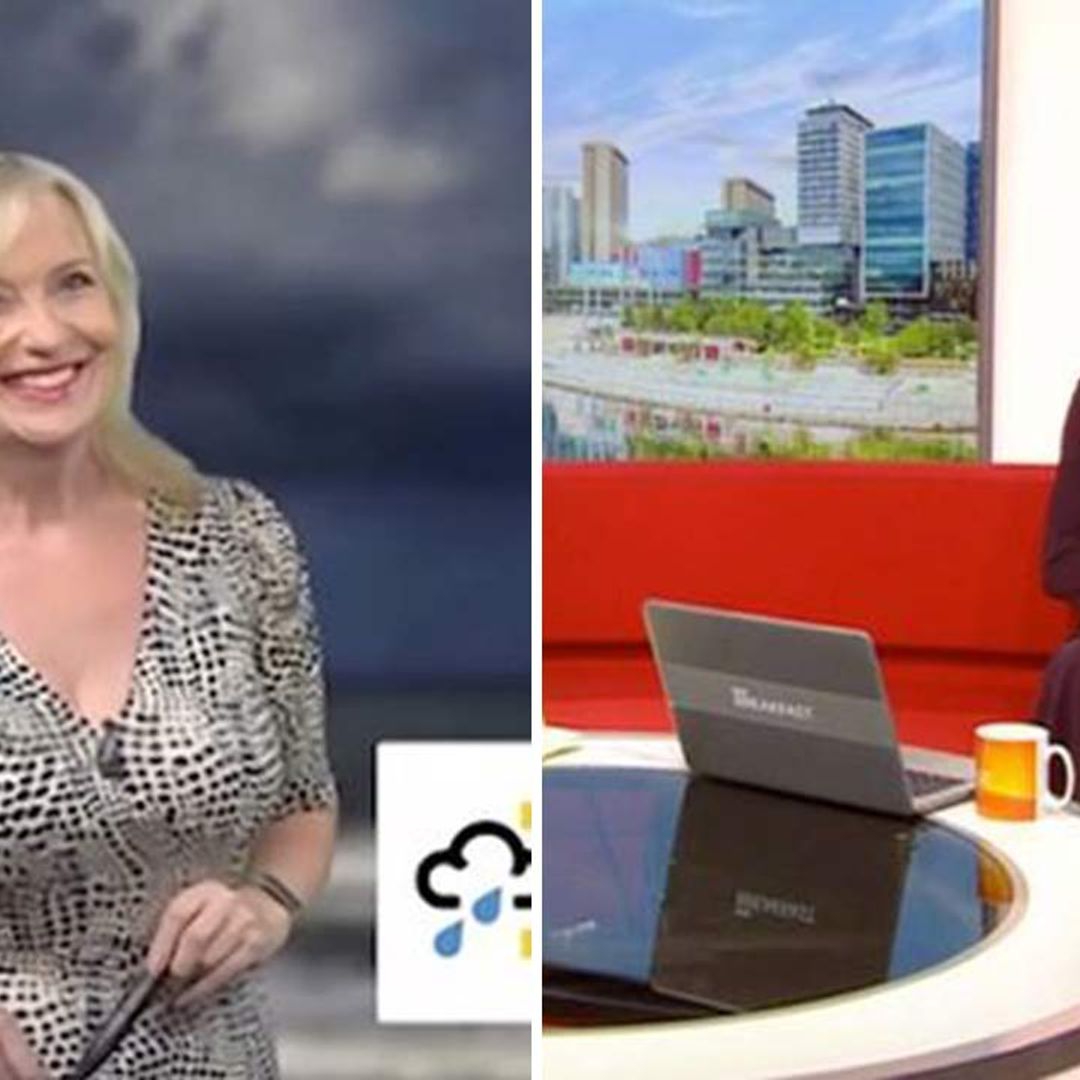 Carol Kirkwood leaves Naga Munchetty in hysterics after cheeky on-air joke - video