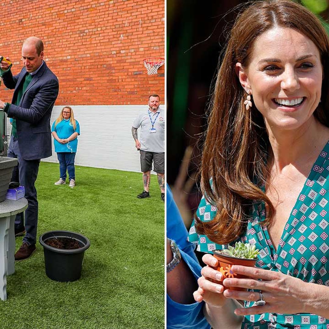 Prince William reveals wife Kate Middleton is encouraging him to get into gardening for sweet reason