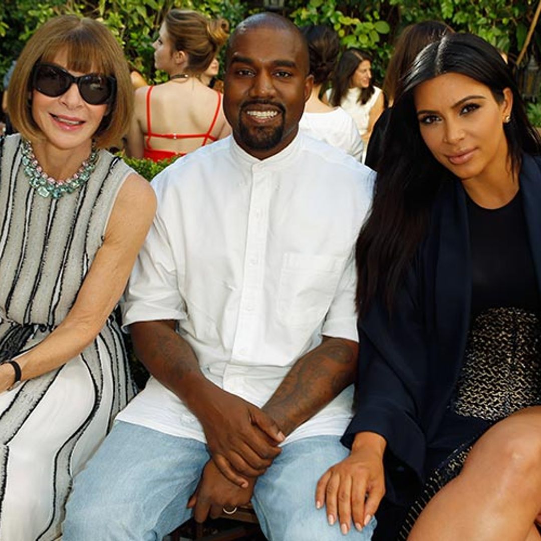 Anna Wintour got locked in the basement at Kanye West's fashion show
