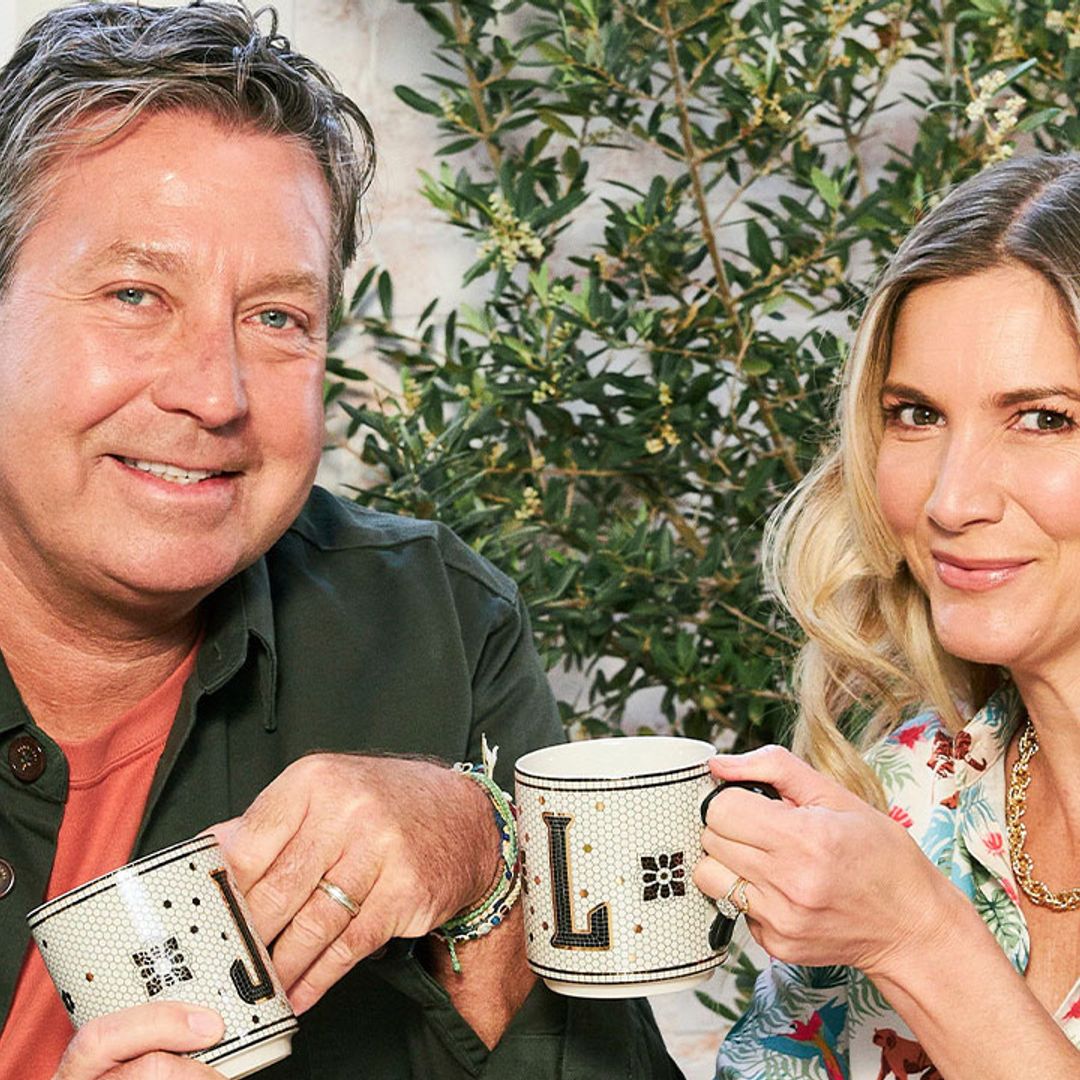 John Torode suffers kitchen disaster at home with Lisa Faulkner – watch video