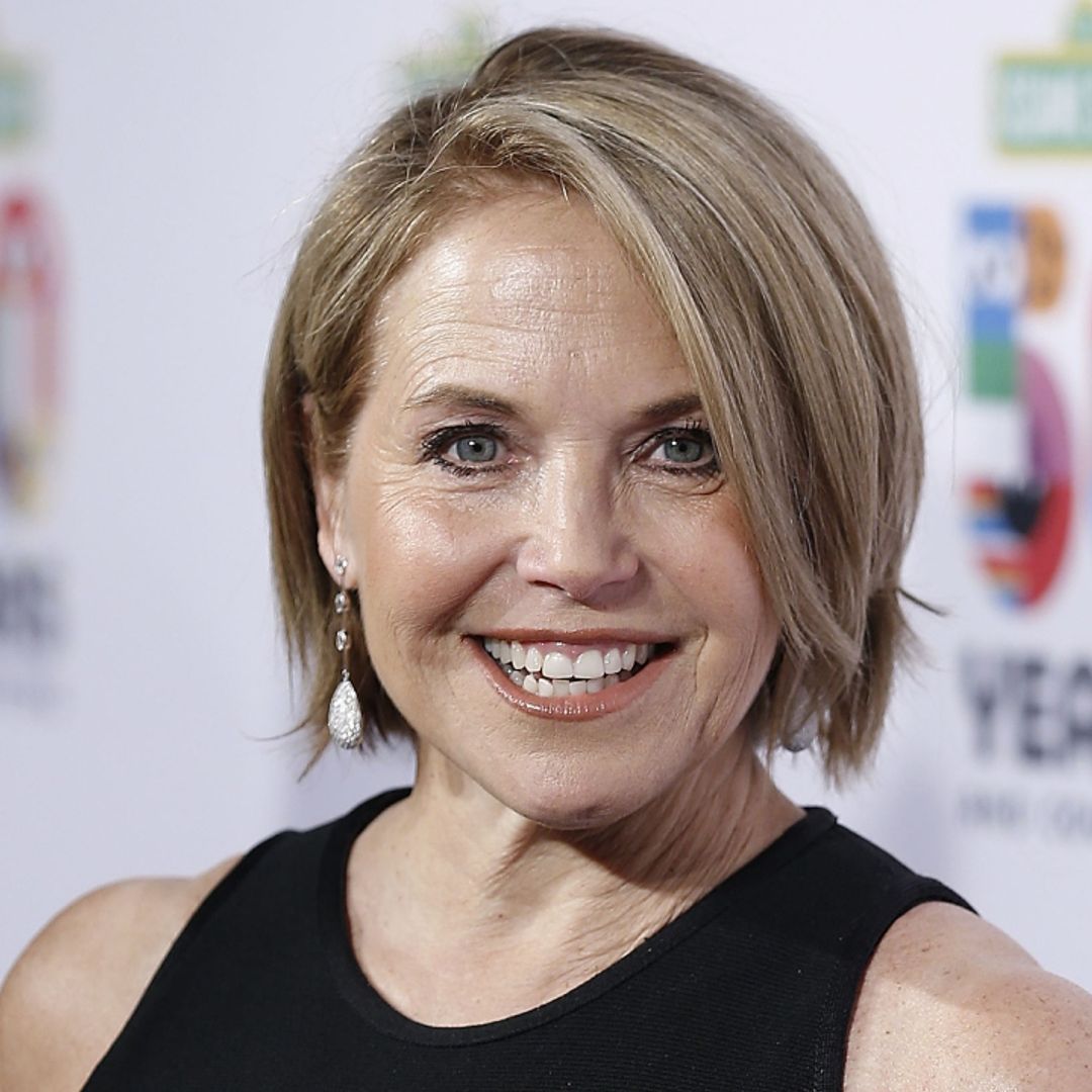 Katie Couric's throwback in a jaw-dropping black gown is incredible