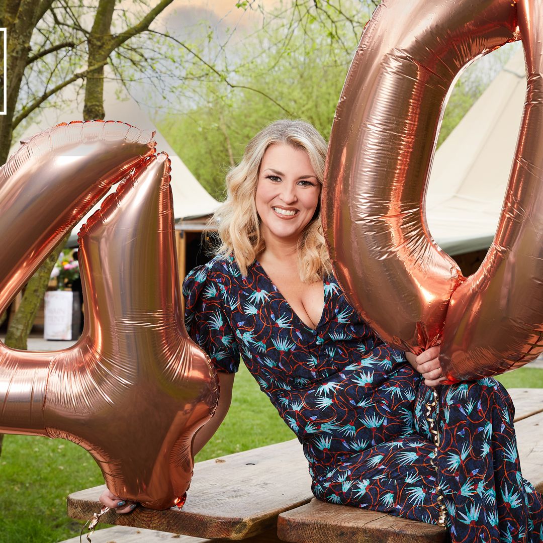 Inside Sara Davies' epic 40th birthday party: Strictly guests, gigantic cake, bumper cars and more