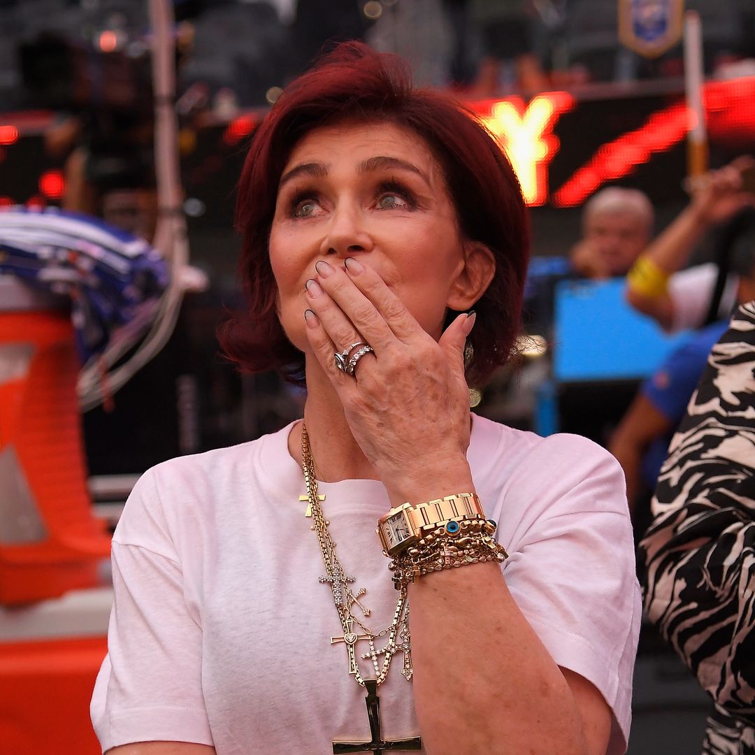 Sharon Osbourne seen for the first time since husband's funeral as fans rush to her support