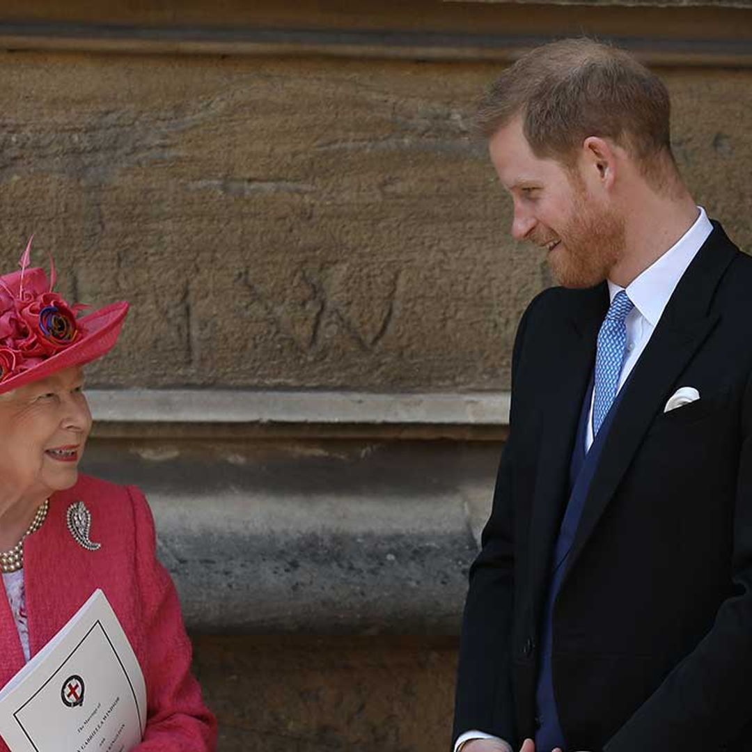 The Queen's show of support for Prince Harry as he carries out final engagements