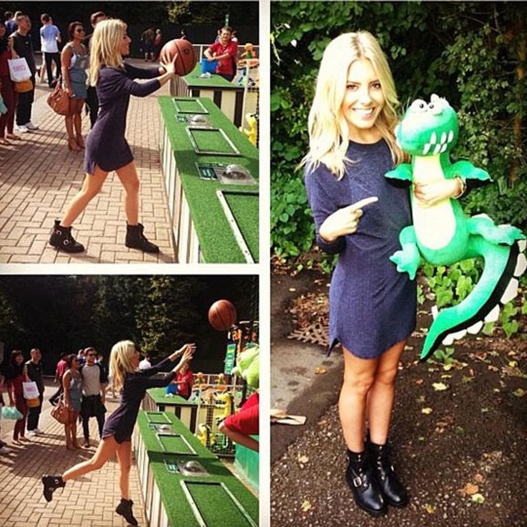 Frankie, Mollie and Vanessa let their hair down at Alton Towers