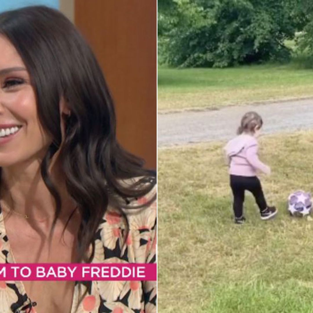 Christine Lampard shares rare clip of daughter Patricia - and she's following in dad Frank's footsteps!