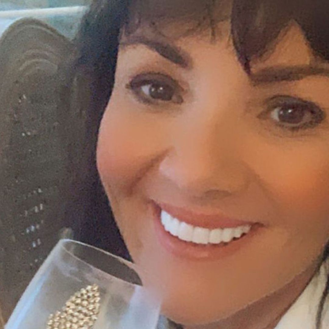 Martine McCutcheon shows off her stunning figure in festive sequin trousers - and fans go wild