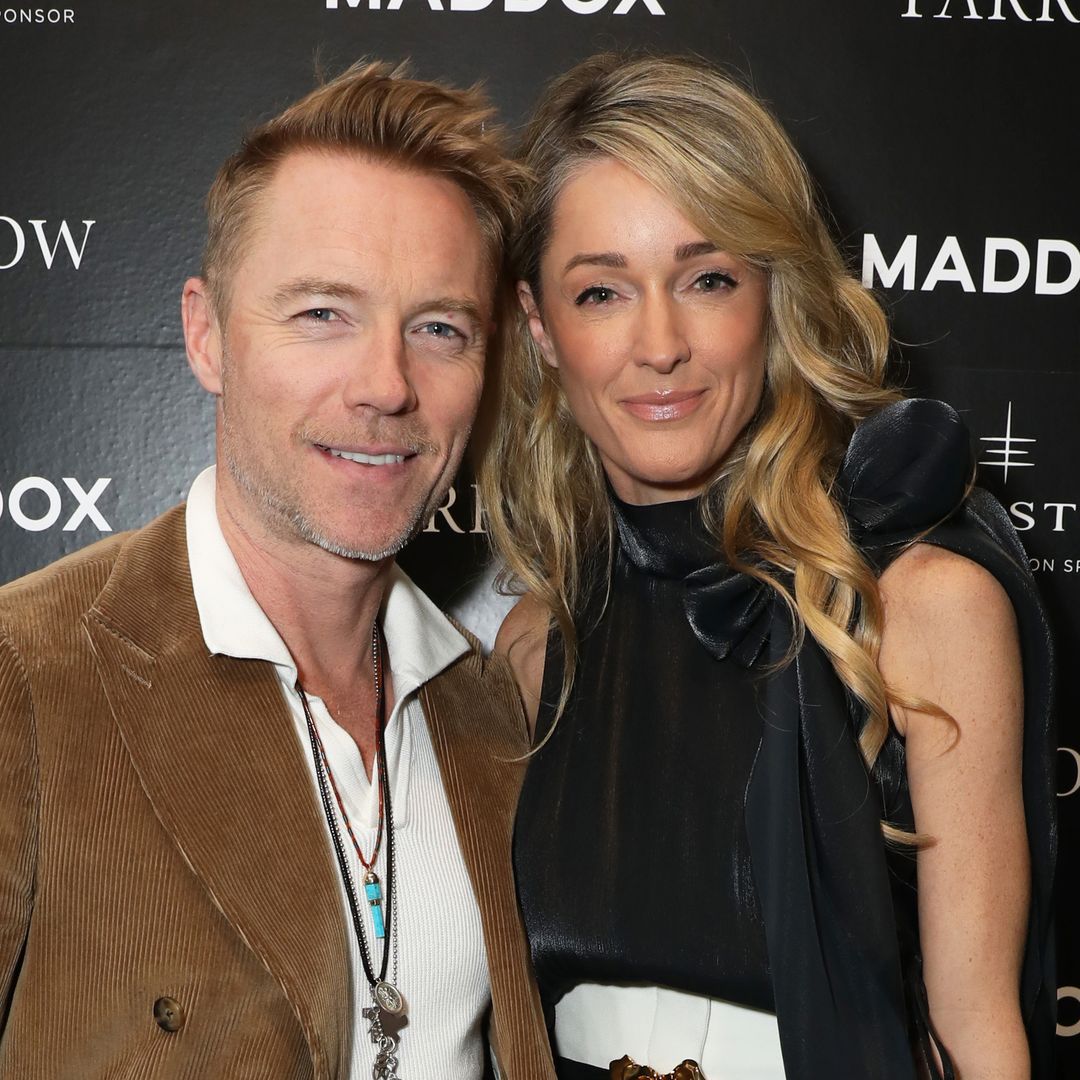 Ronan Keating and wife Storm look so loved up as they mark special celebration